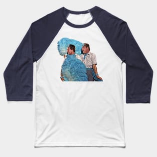 Clark and Cousin Eddie Sisters Reprise - White Christmas Mash-Up Baseball T-Shirt